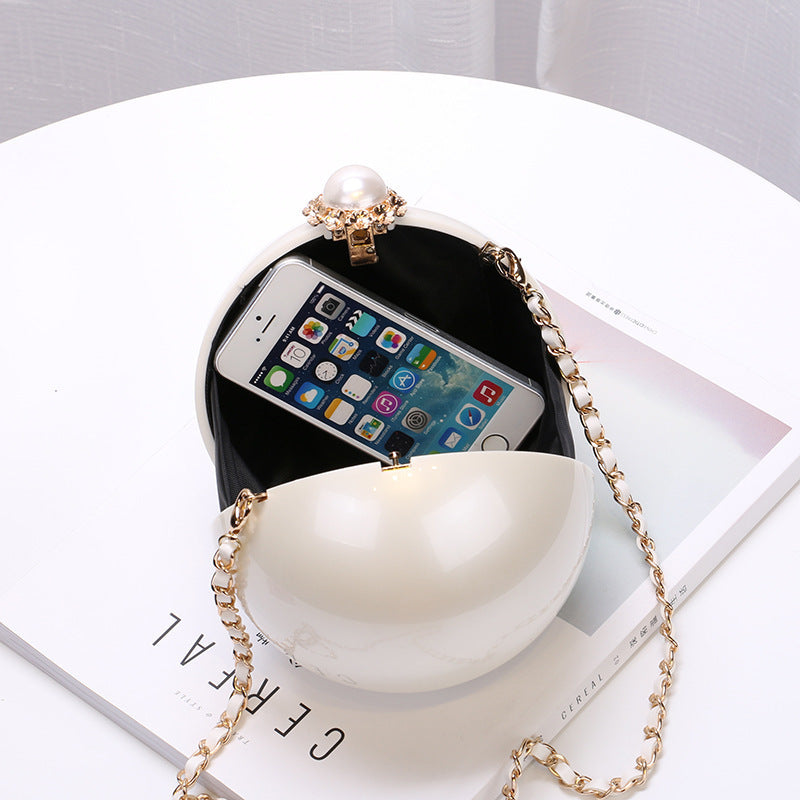 Luxury Round Ball Evening Bag