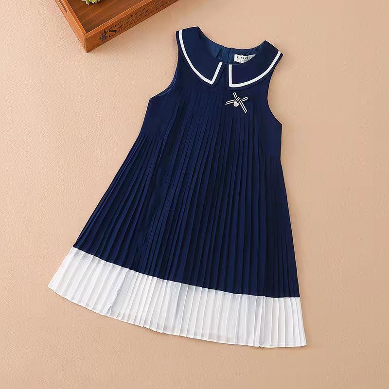Little Girl's Pleated Dress