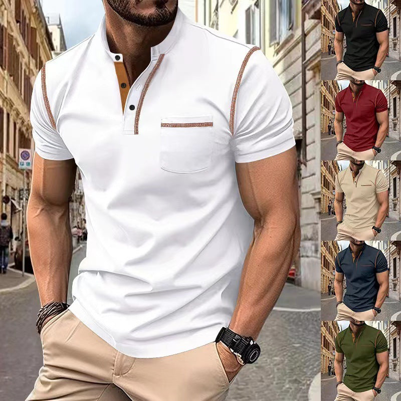 Men's Short-sleeved Polo Shirt