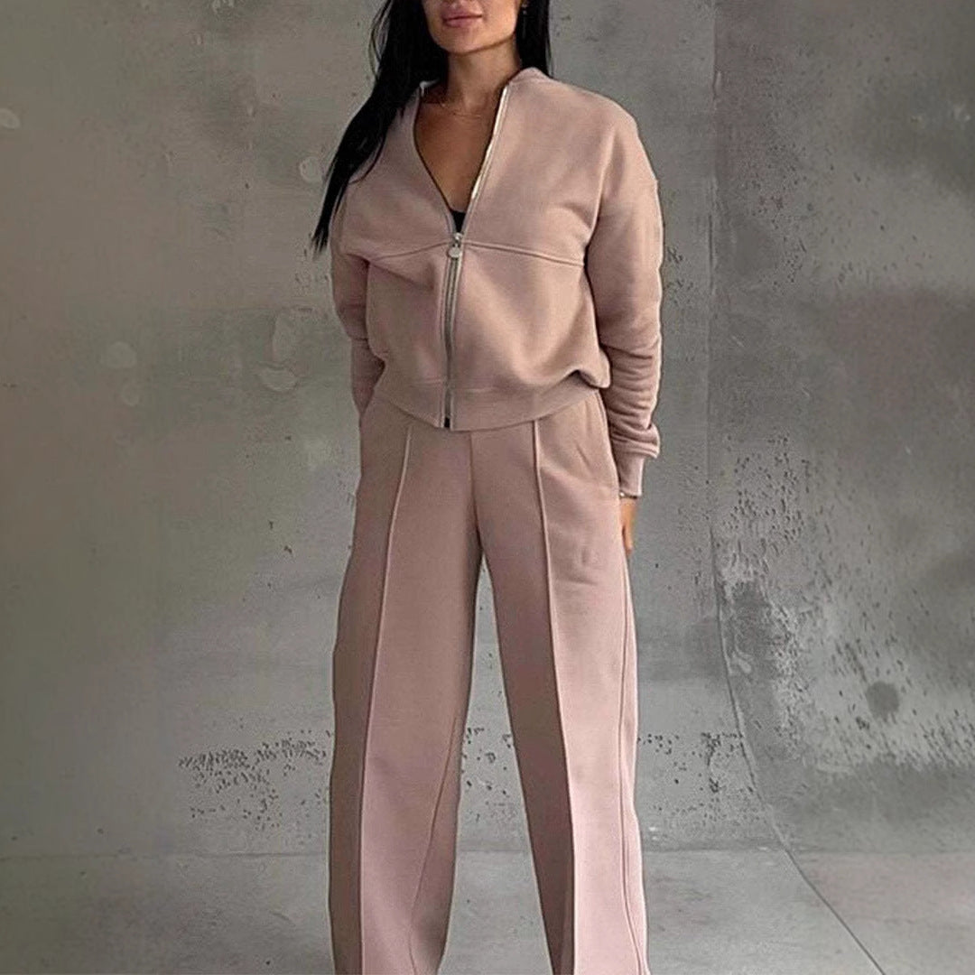 Women's Wide Leg Sports Suits