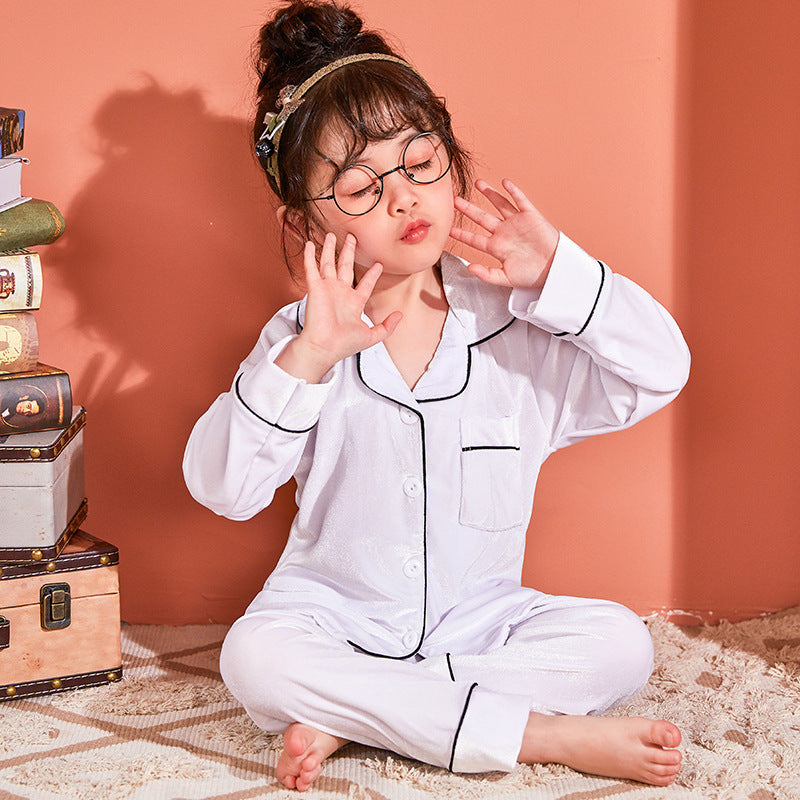 Children's Velvet Pajamas Set