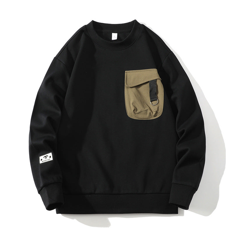 Long Sleeve Pocket Pullover