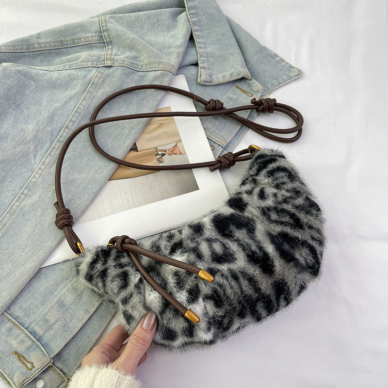Plush Shoulder Bag