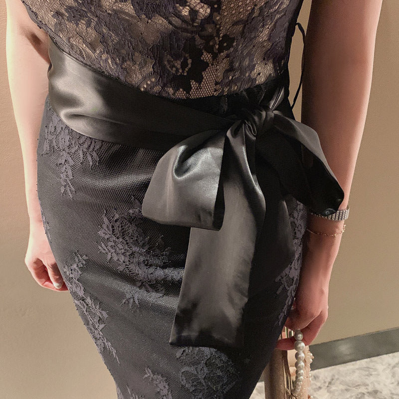 Women's Lace Spaghetti Dress