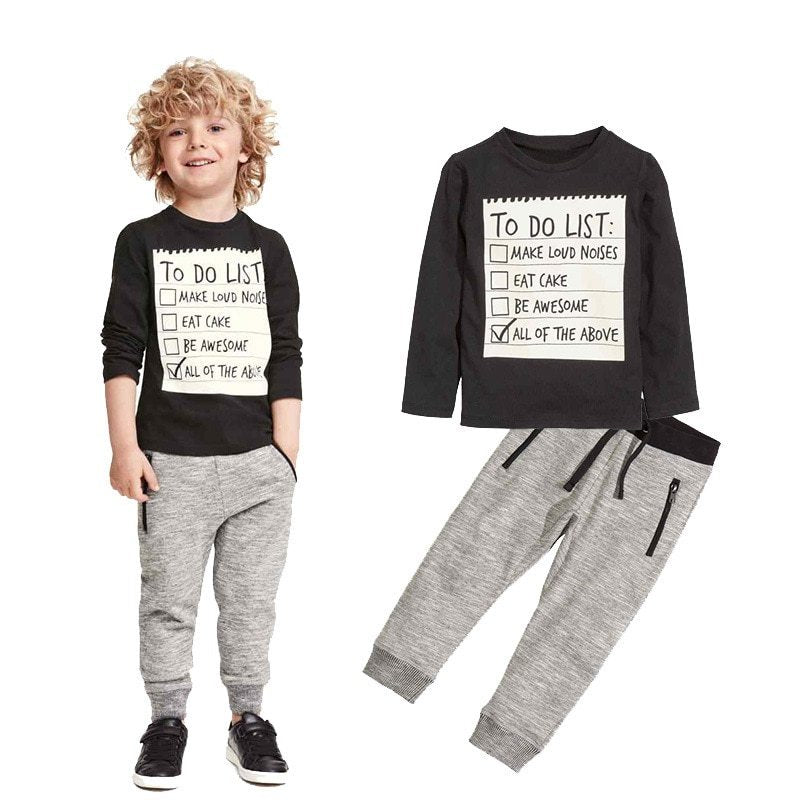 Boys 2pcs Activewear