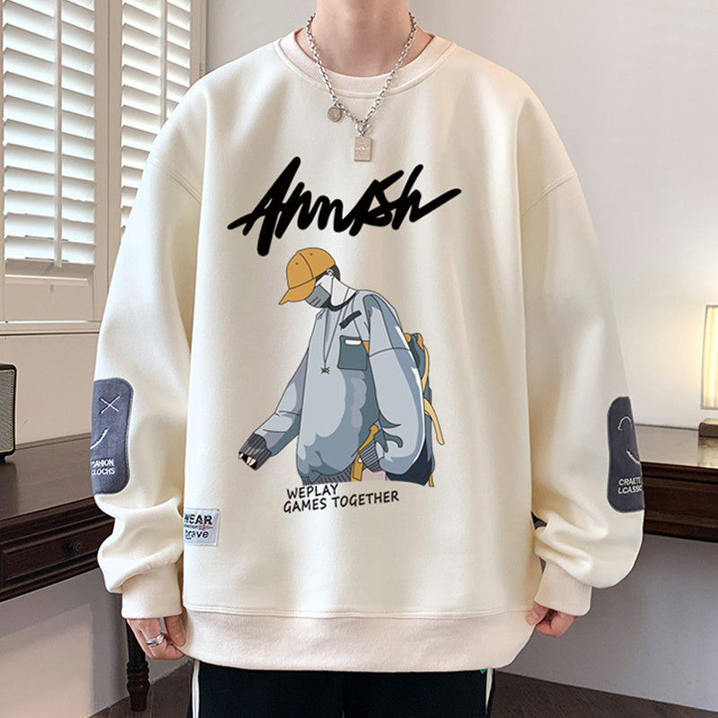 Fleece-lined Men's Sweater