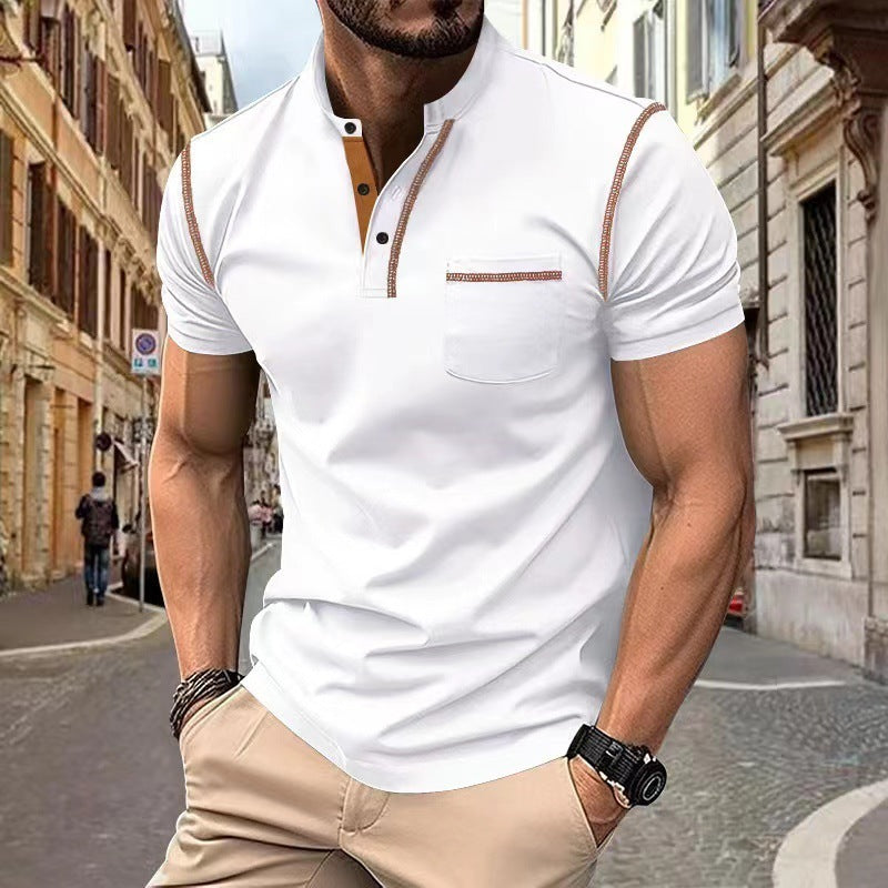 Men's Short-sleeved Polo Shirt