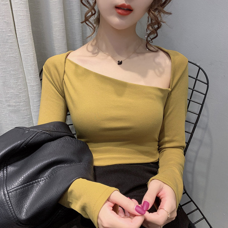 Women's Inclined Neck Blouse