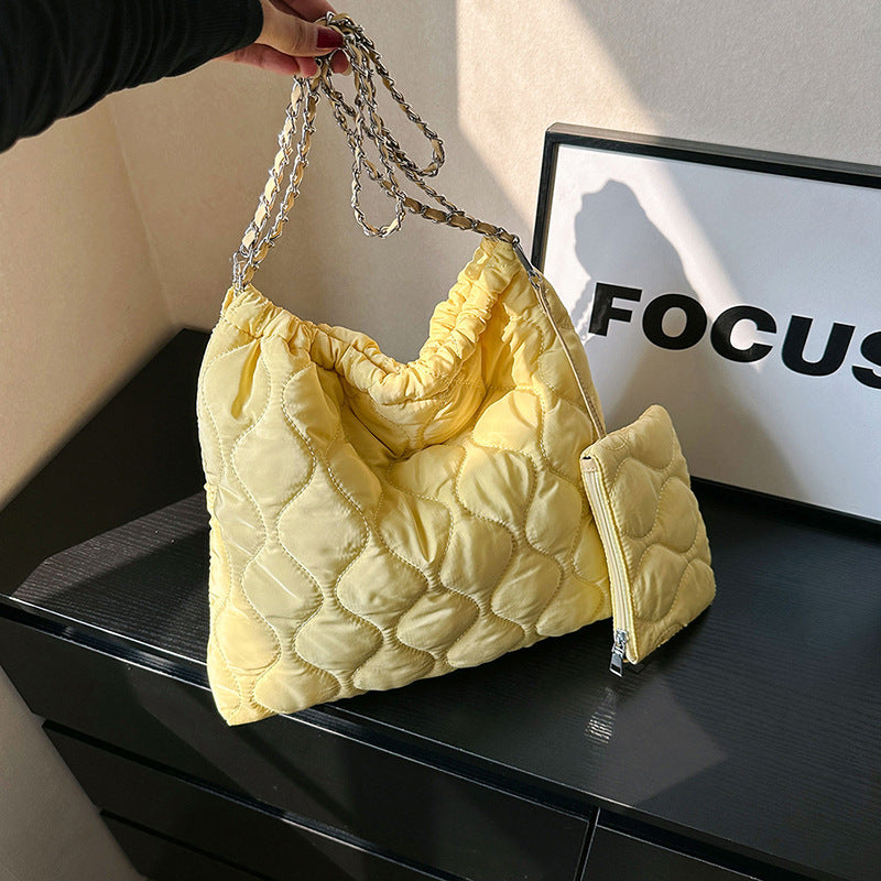 Trendy Puffer Handbag