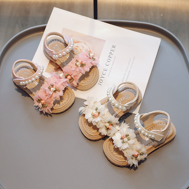 Girls Flowers Sandals