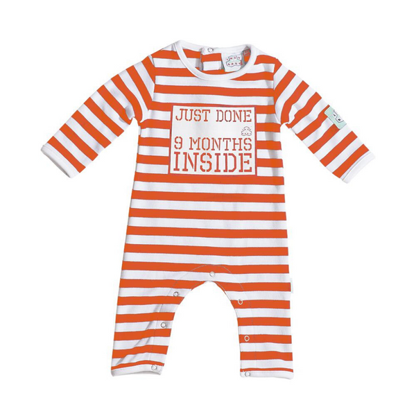 Just Done 9 Months Inside® New Born Baby Grow Lazy Baby®