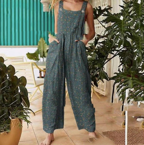 Floral Jumpsuit