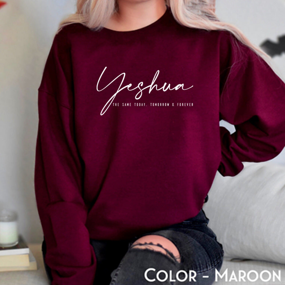 Fleece-lined Long Sleeve Crew Neck