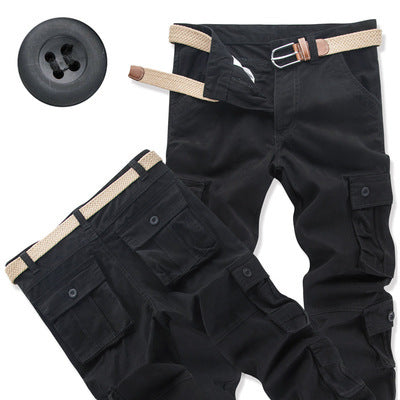 Multi-pocket Cargo Trousers