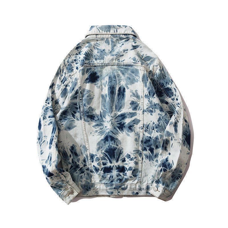 Tie-dye Denim Jacket