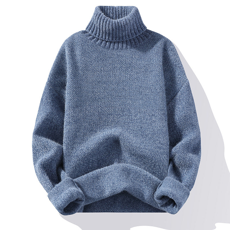 Men's Slim-fit Extra Thick Turtleneck