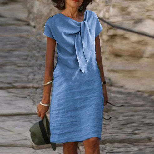 Women's Cotton Linen Dress
