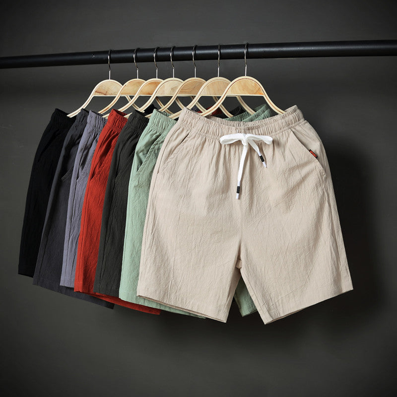 Loose Cotton Shorts