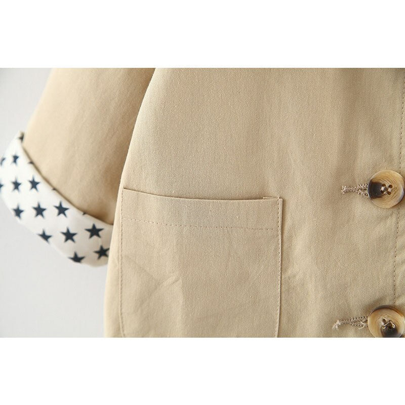Girl's Cotton Windbreaker