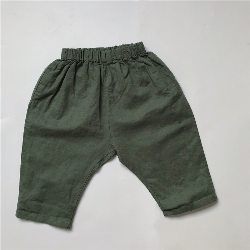 Girls Cotton Trousers