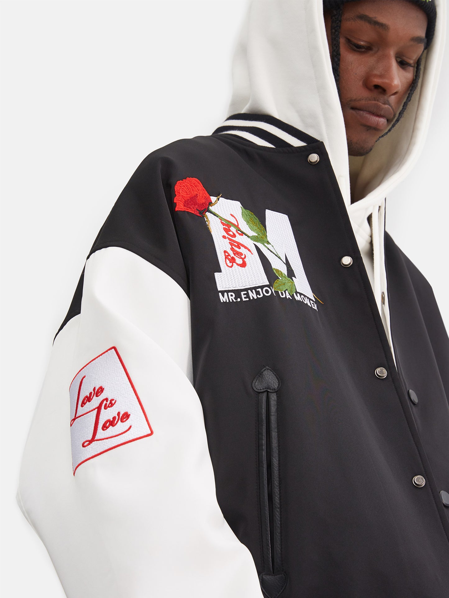 Men's Cotton Trendy Baseball Jacket