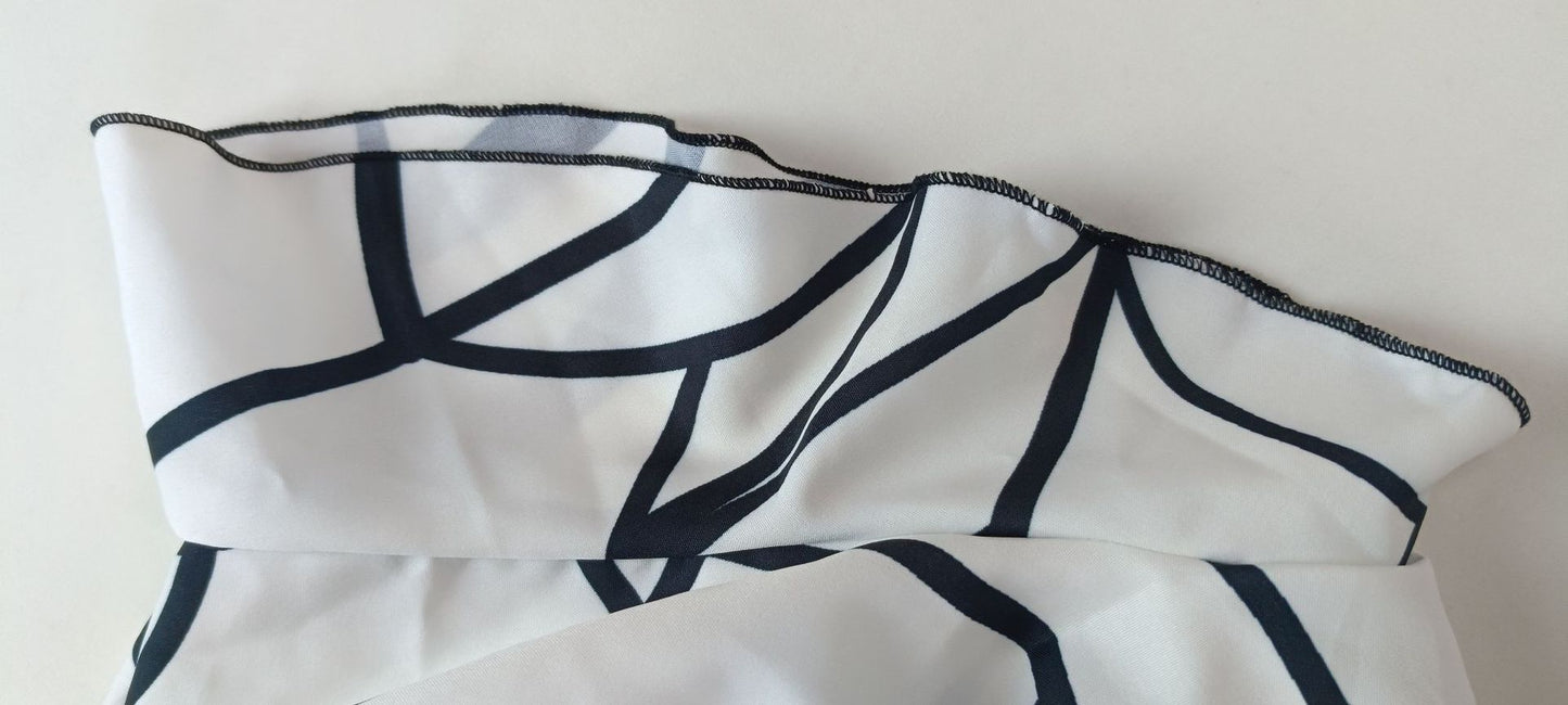 Ladies Abstract Printed Dress