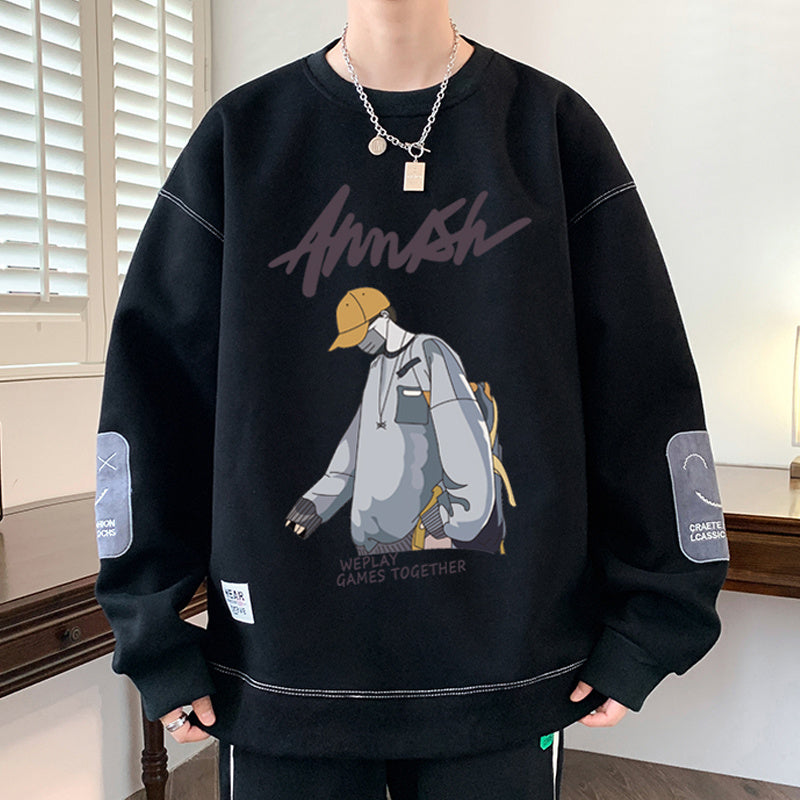 Fleece-lined Men's Sweater