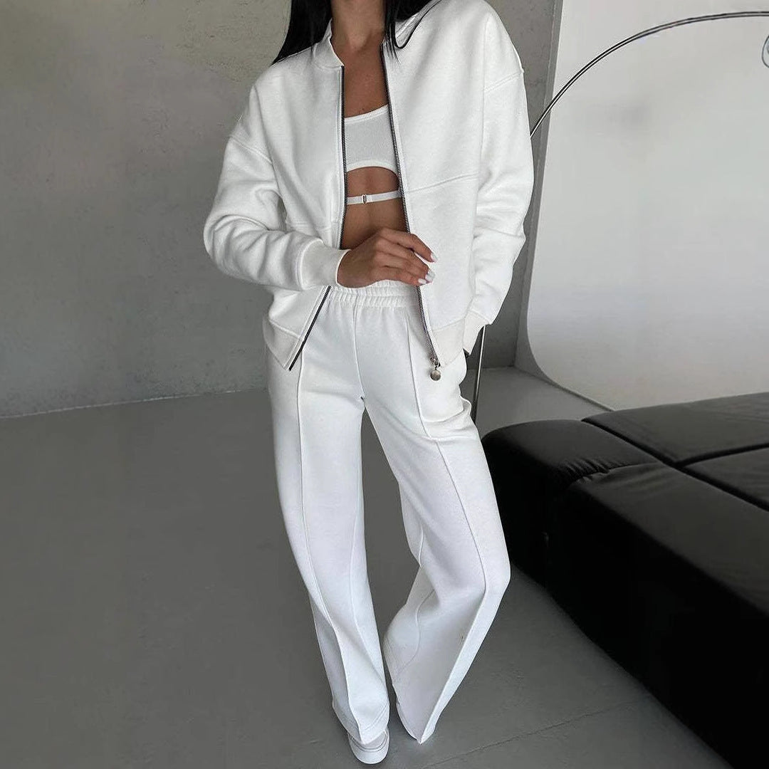 Women's Wide Leg Sports Suits