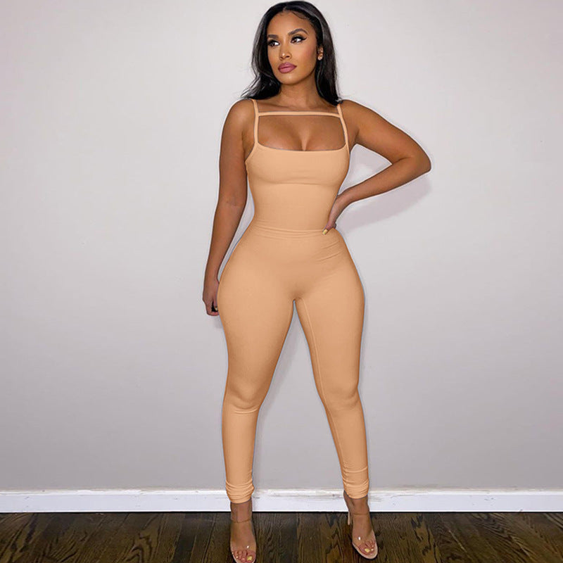 Women's Summer Spandex Jumpsuit