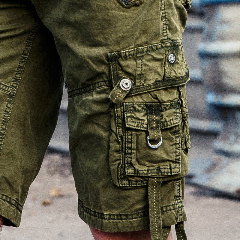 Multi-Pocket Cargo Shorts