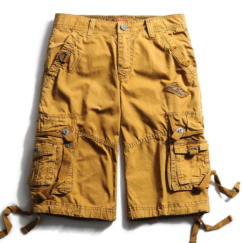 Multi-Pocket Cargo Shorts