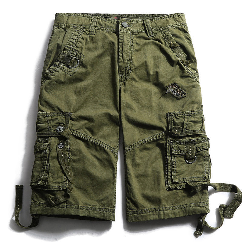 Multi-Pocket Cargo Shorts