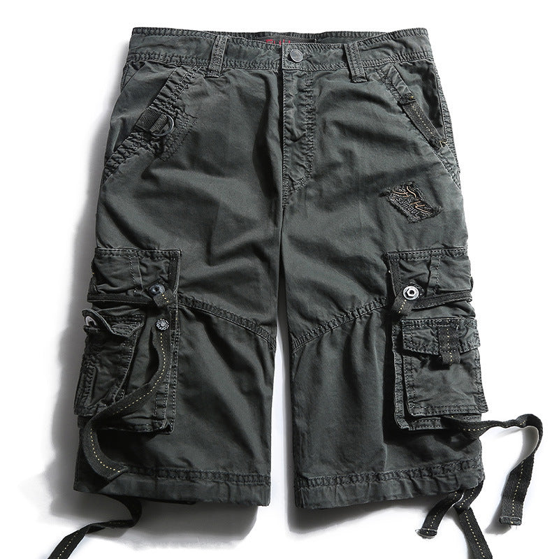 Multi-Pocket Cargo Shorts