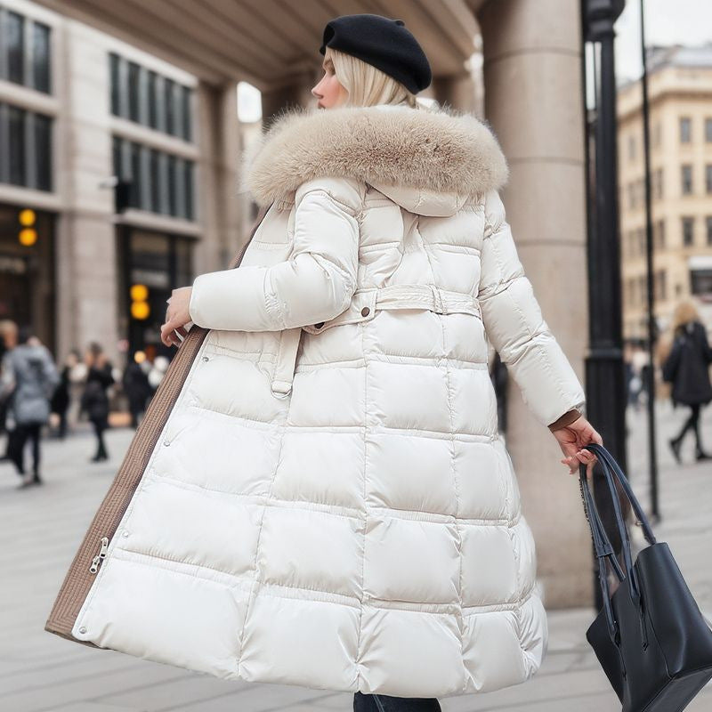 Ladies Slim-fit Puffer Padded Coat