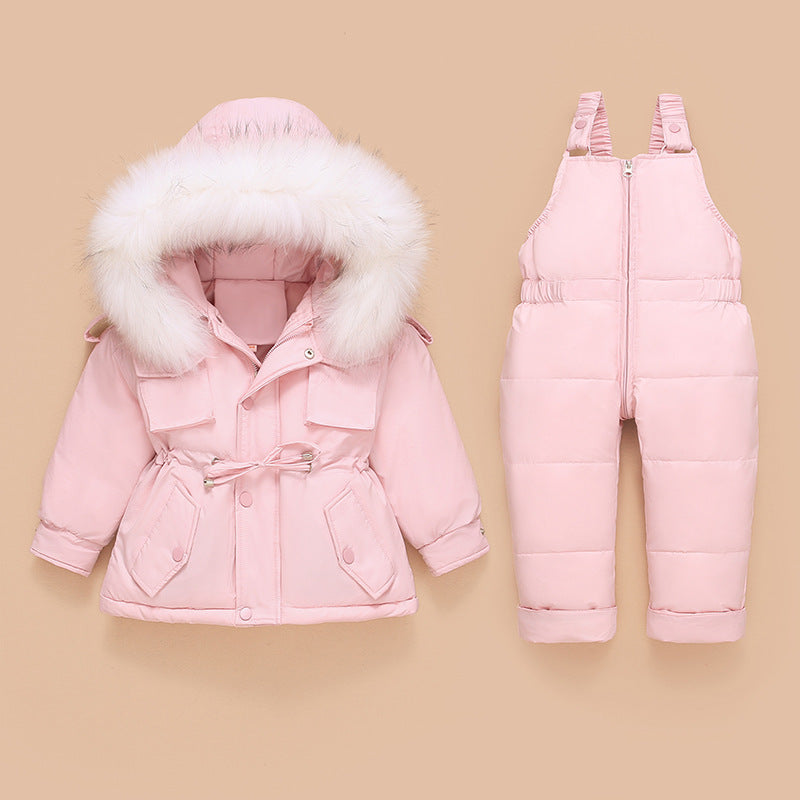 Toddler's 2 Pcs Down Jacket