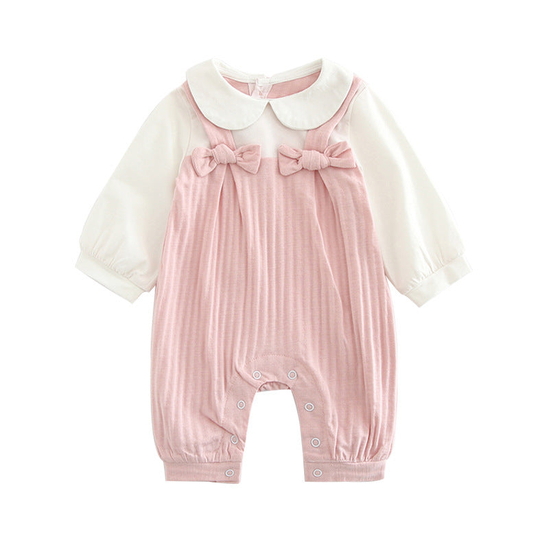 Baby Girl Embroidered jumpsuit