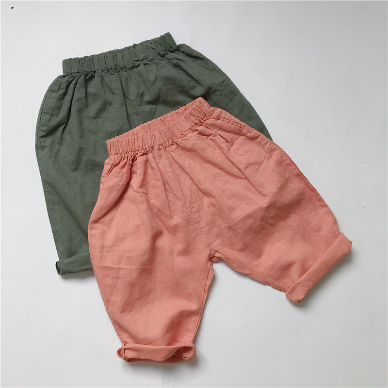 Girls Cotton Trousers