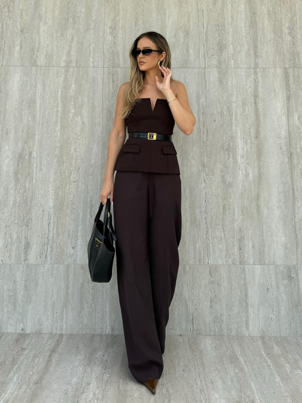 Strapless Short Tube Top