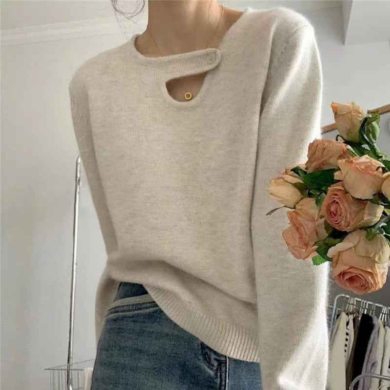 French Retro Knitwear Sweater