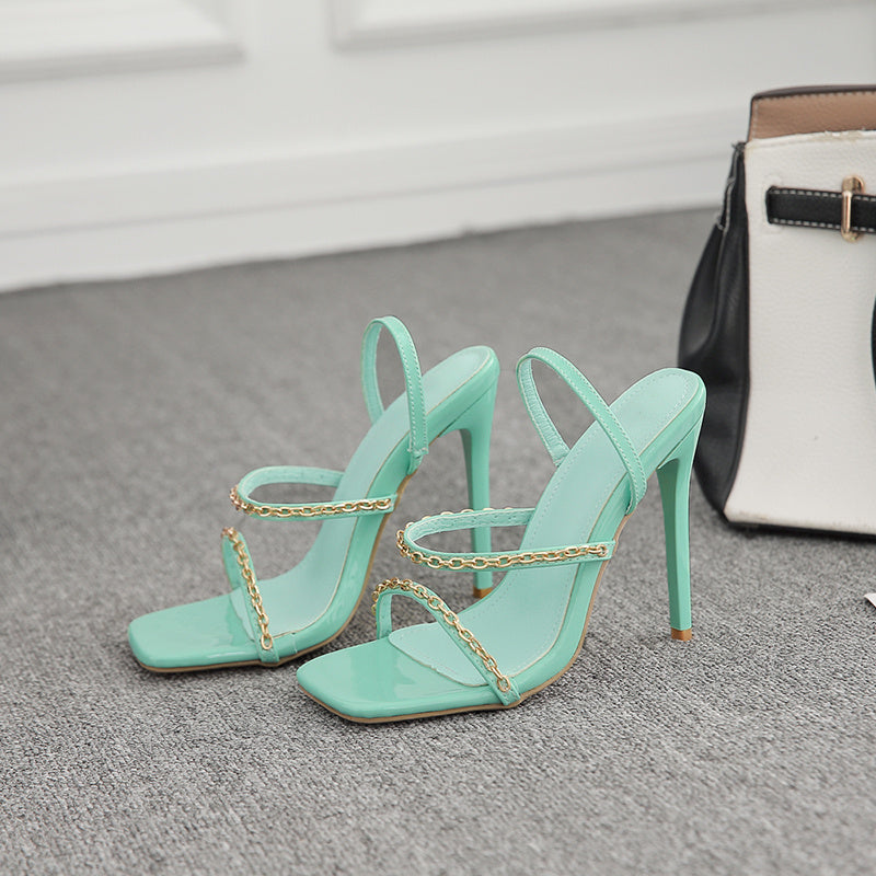 Women's Roman Sandals Stiletto Heels
