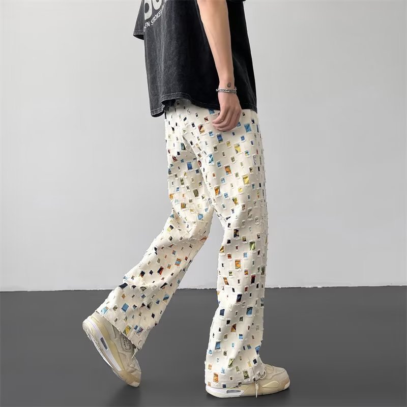 Men's Designer Straight Leg Pants