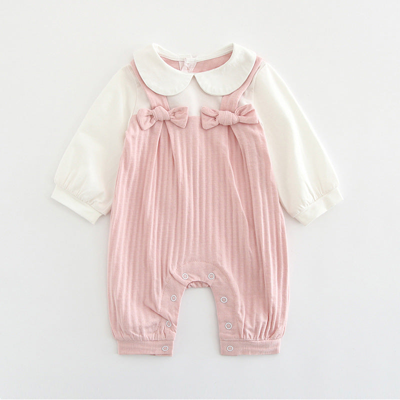 Baby Girl Embroidered jumpsuit