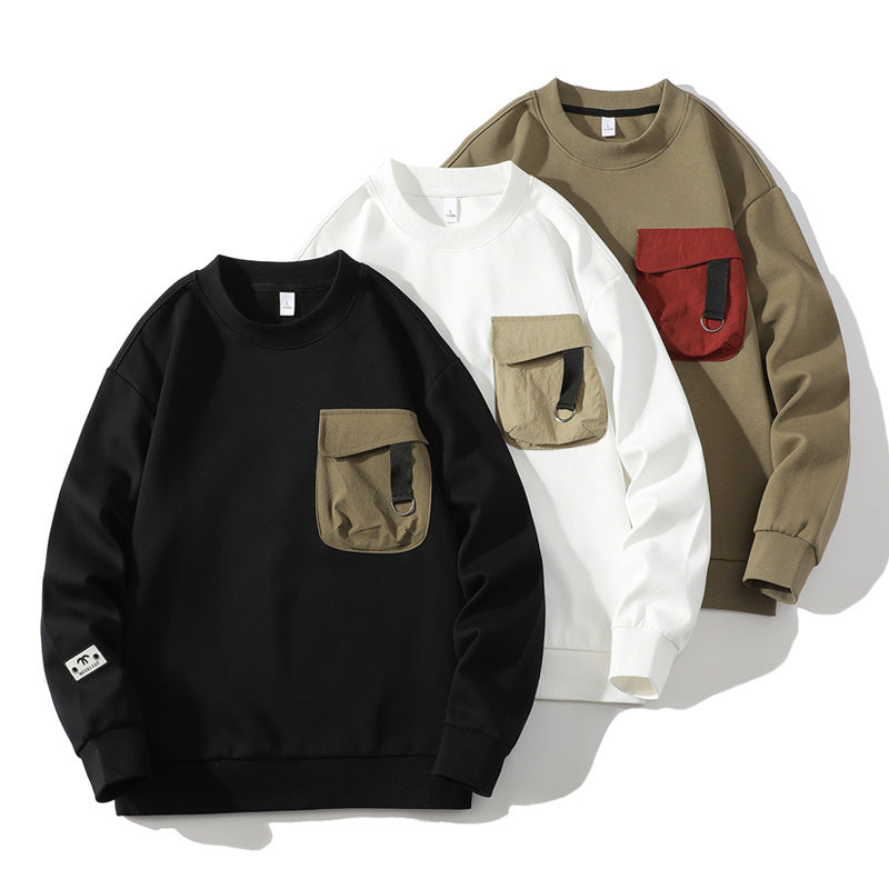 Long Sleeve Pocket Pullover