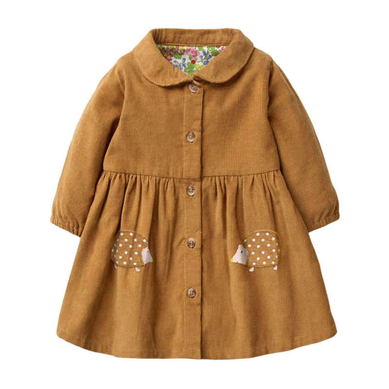 Toddler's Corduroy Dress