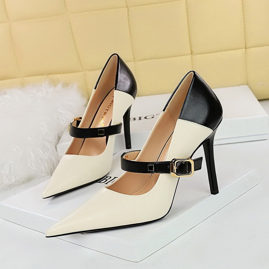Women's Retro Stiletto Heels