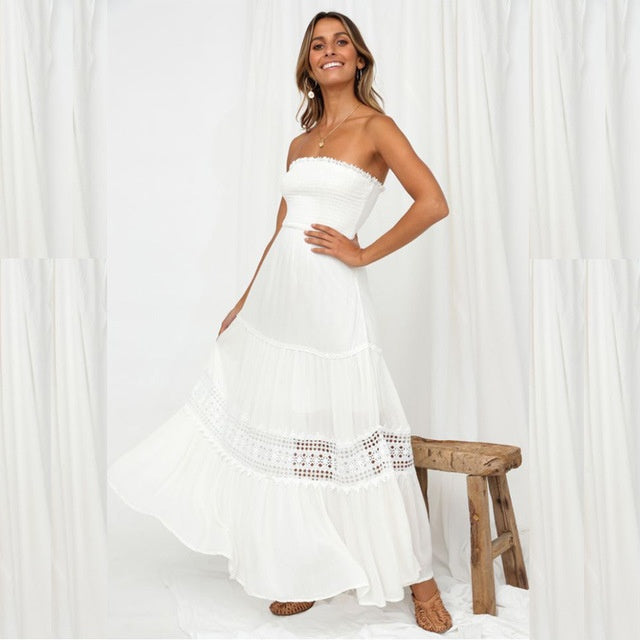 Lace Chiffon Dress