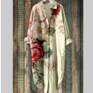Floral Chiffon Shirt