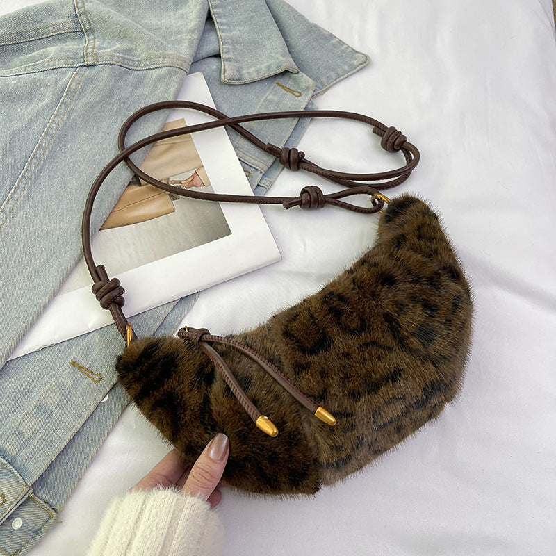 Plush Shoulder Bag