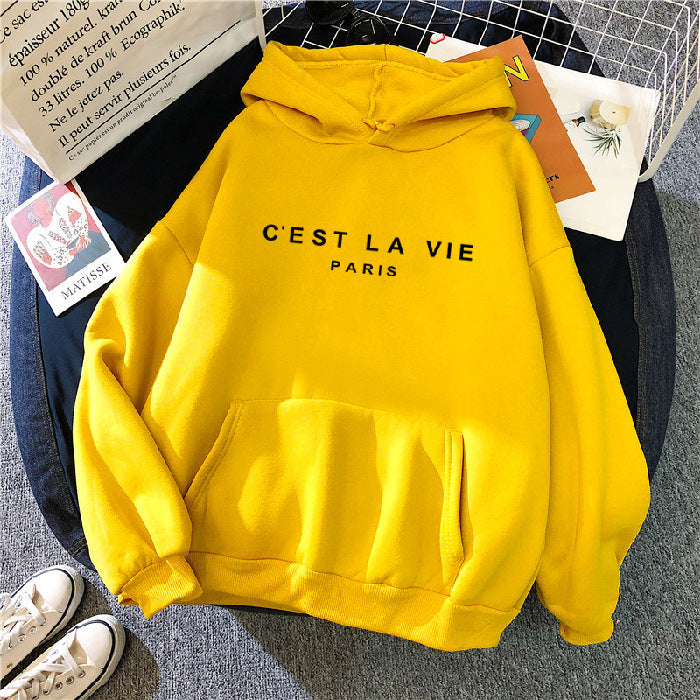 C'est LA Vie Hooded Sweater
