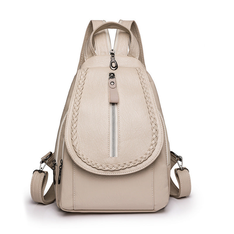 Soft Leather Backpack